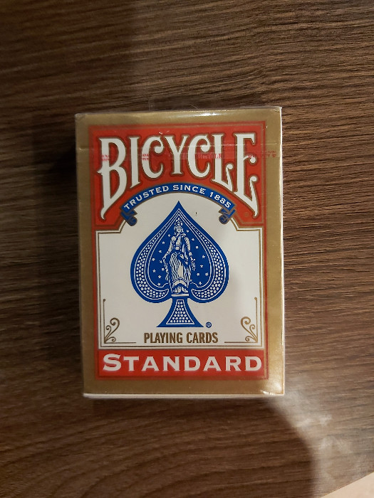 Playing Cards Bicycle Original Standard Edition Rouge - 2600Da
